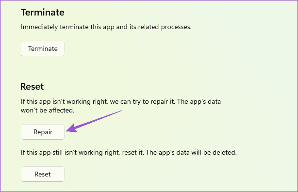 repair phone link windows 11