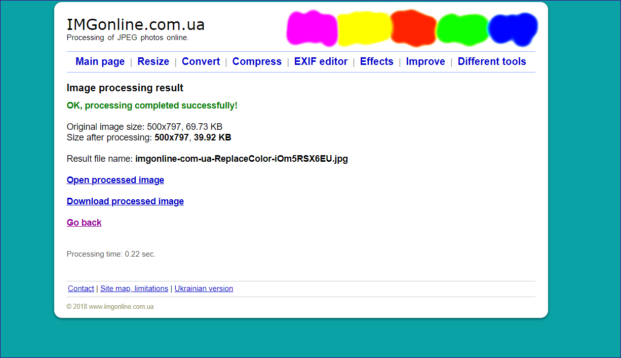 Replace Color Of Image Online 16