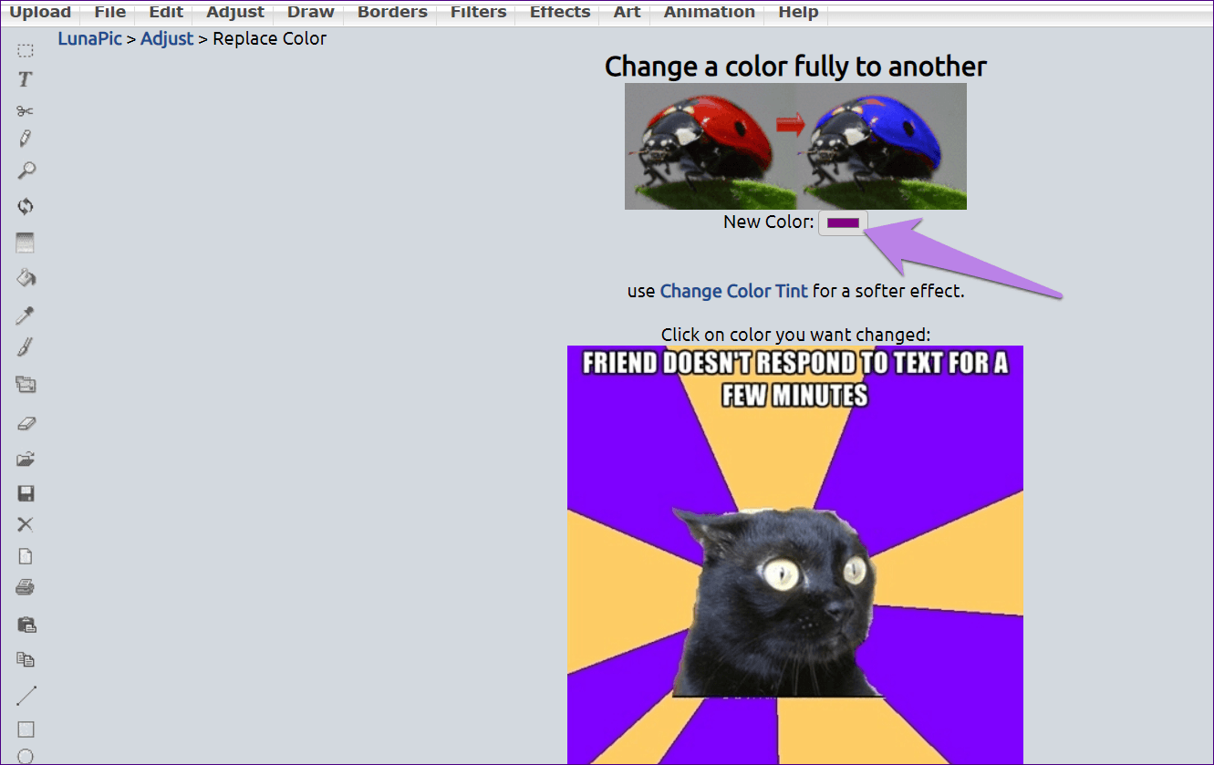 Replace Color Of Image Online 6