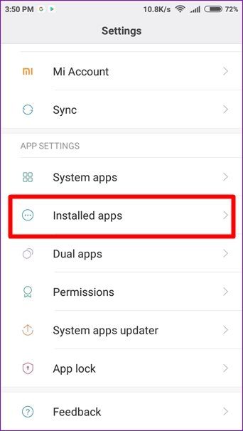 Reset App Preferences Android 13