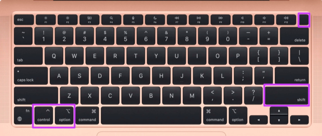 reset SMC keyboard Mac