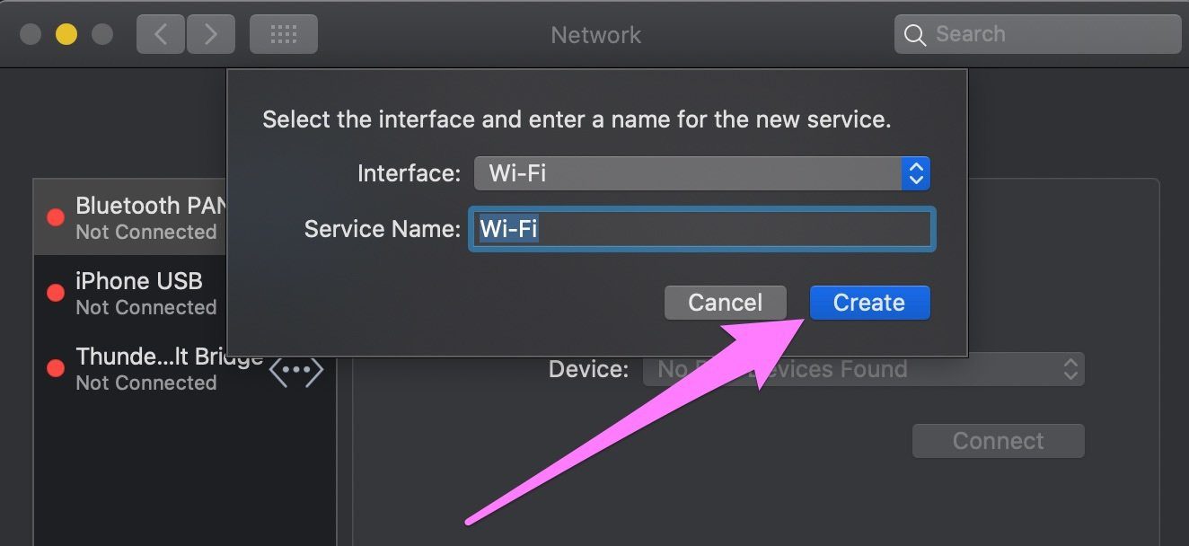 Reset wi fi settings network stack mac 05