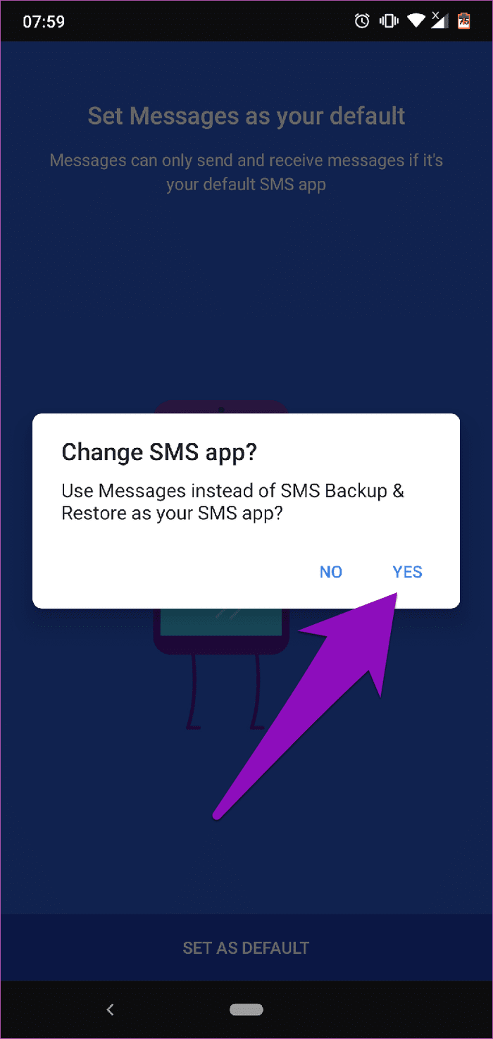 Restore Android Messages Google Drive 36