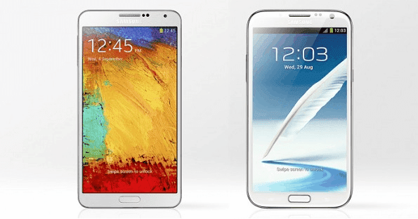 Samsung Galaxy Note 3 Vs 2