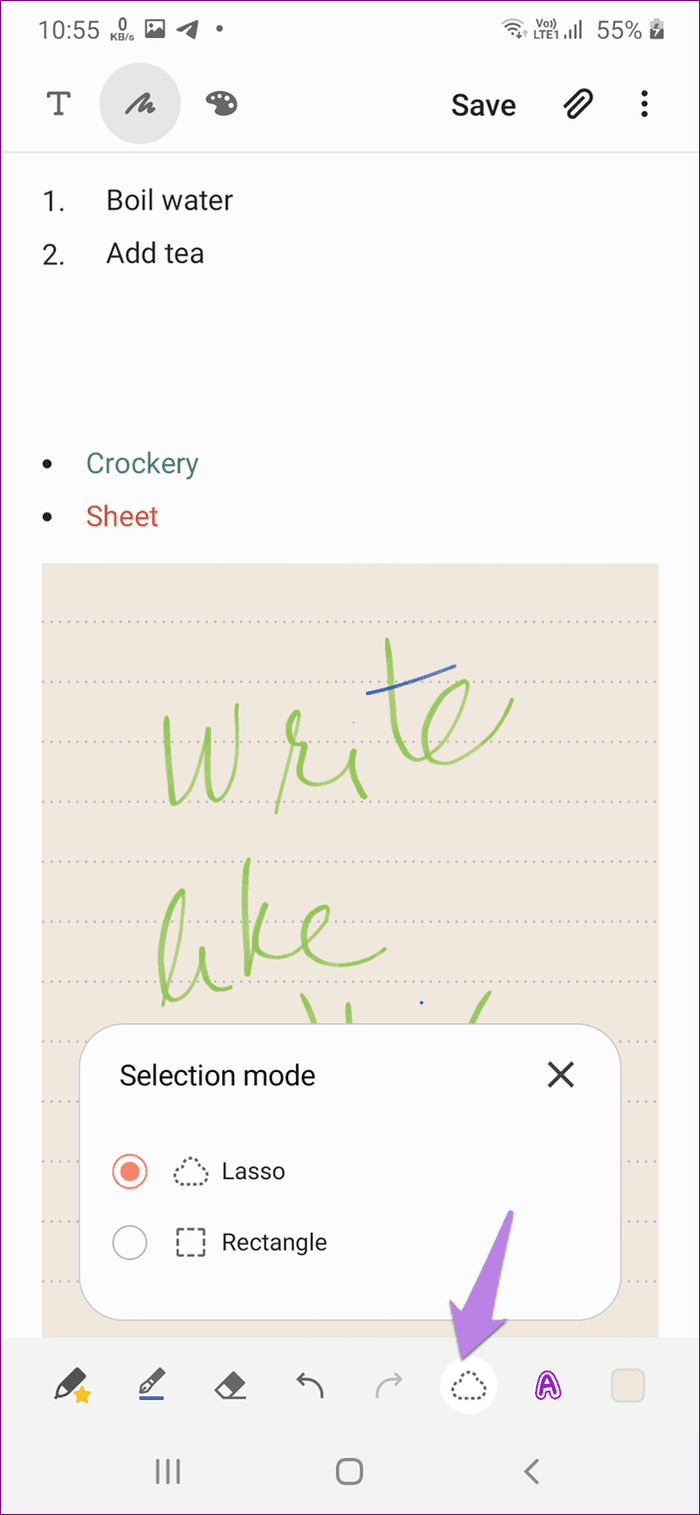 Samsung notes app tips and tricks 56