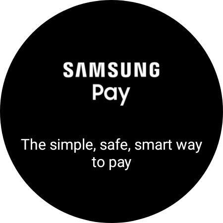 Samsung Pay screen