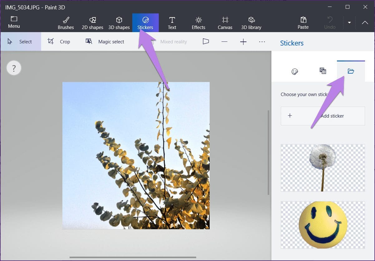 Save magic select image in paint 3d 27