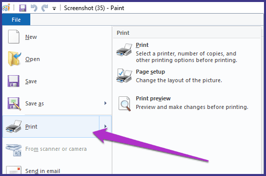 Save Screenshot Pdf Windows Microsoft Paint