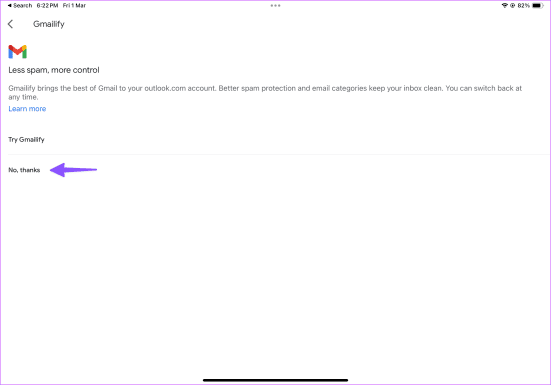 How to Set Up Outlook on iPad - Guiding Tech