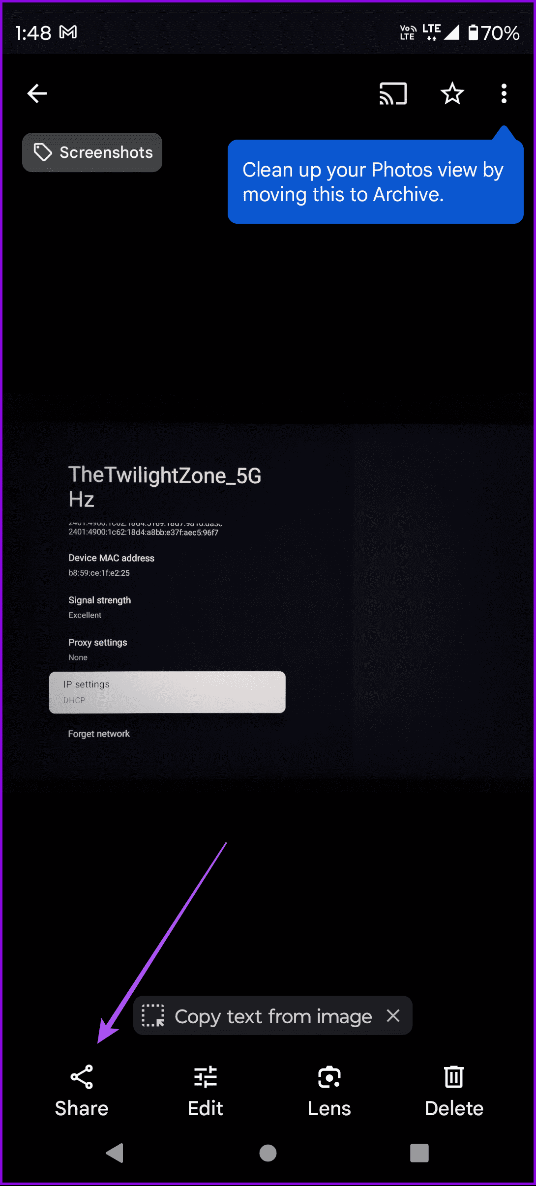 share google photos app