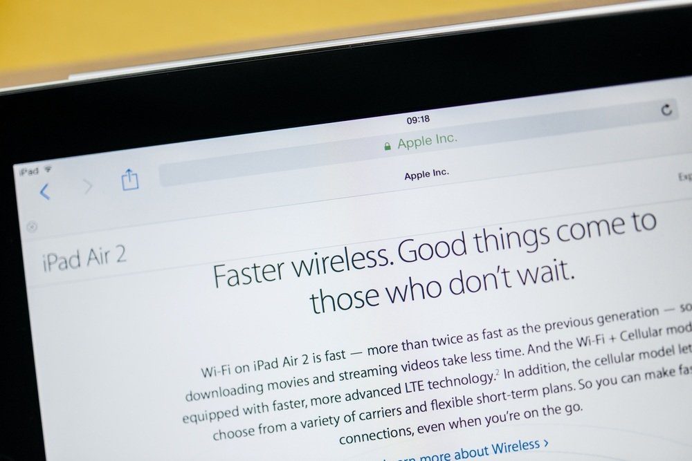 Shutterstock Apple Ipad Wireless Wi Fi
