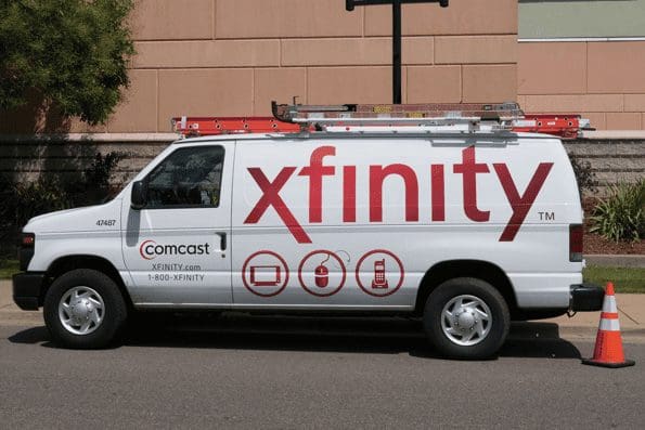 Shutterstock Xfinity Comcast Repair Vehicle