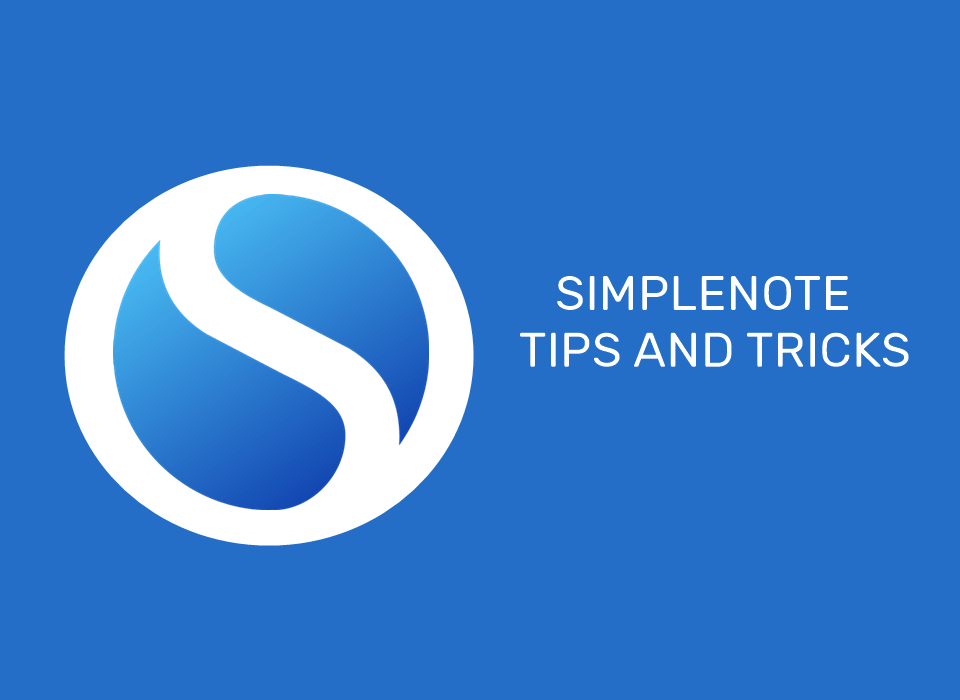 Simplenote Tips And Tricks 27