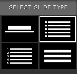 Slide Type