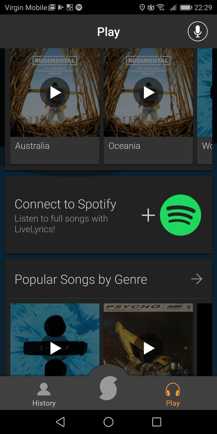 Soundhound Connect Spotify