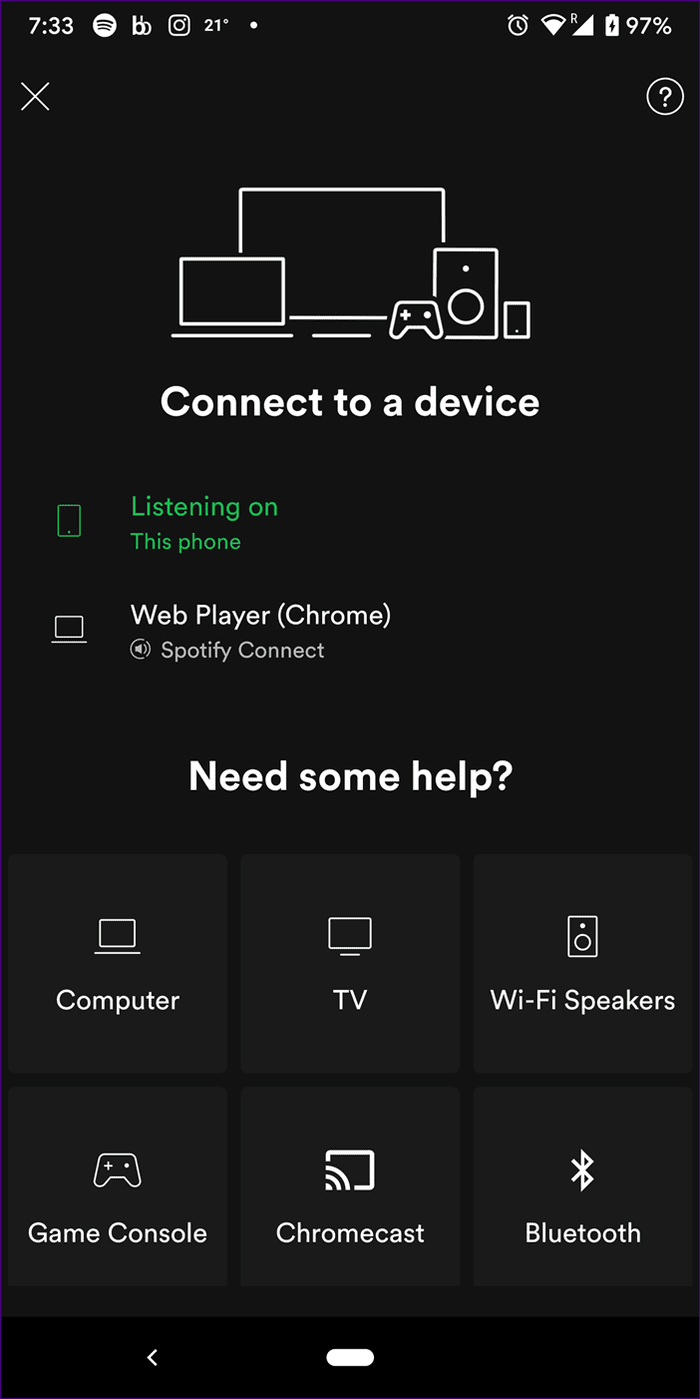 Spotify Web Player Black Screen Issue 3