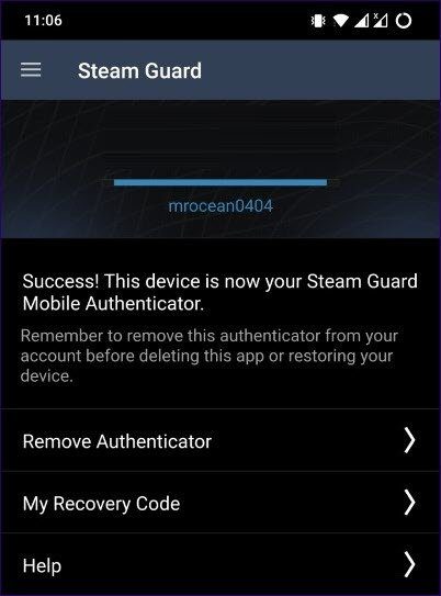 Steam guard code