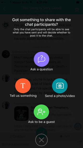 Talkshow Public Group Chat Texting Ios App 5