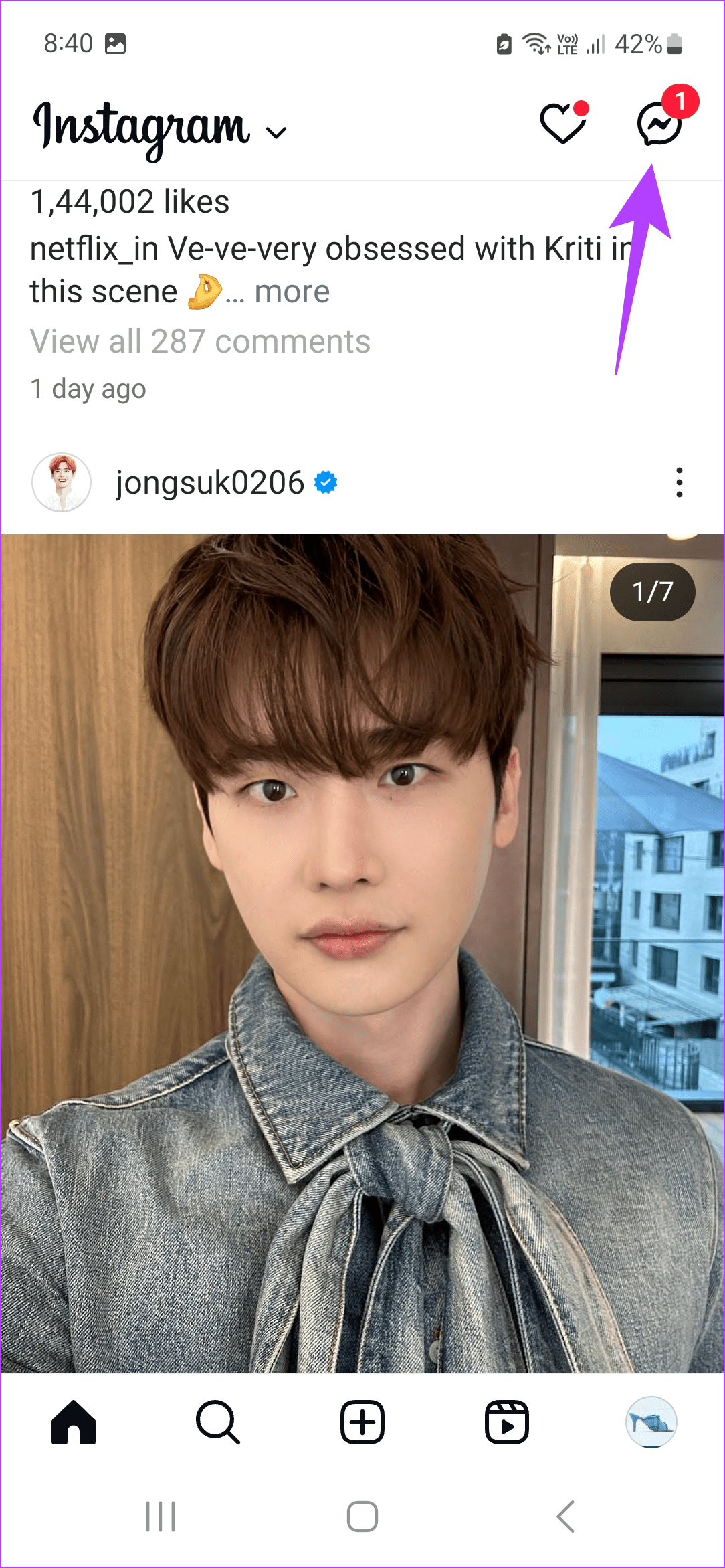 tap the Messages icon - 3