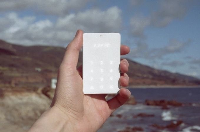 The Light Phone Calls Emergency Kickstarter Cell Flip
