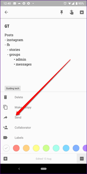 Transfer Migrate Google Keep Notes To Another Account 2