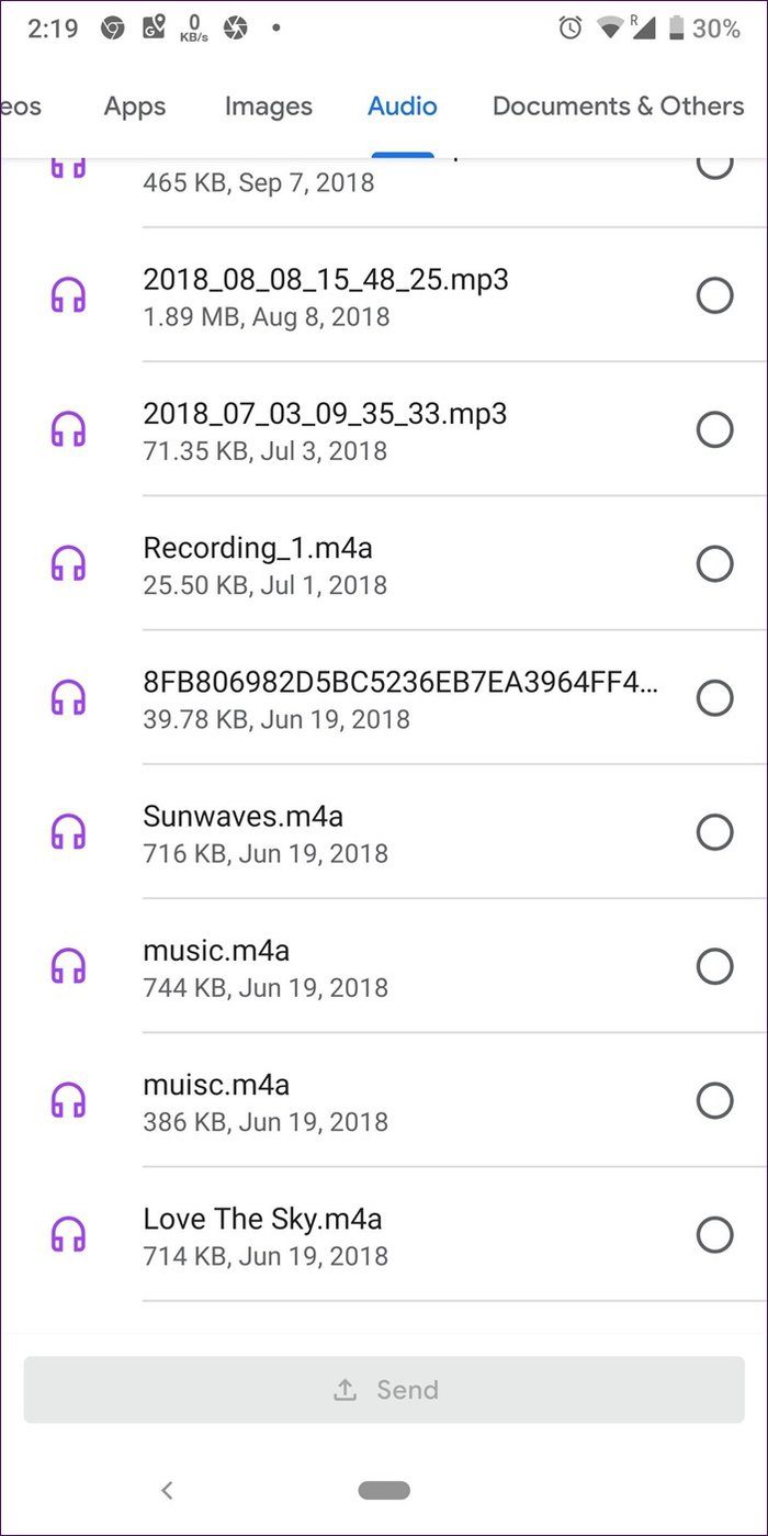 Transfer Music Between Android Phones 6