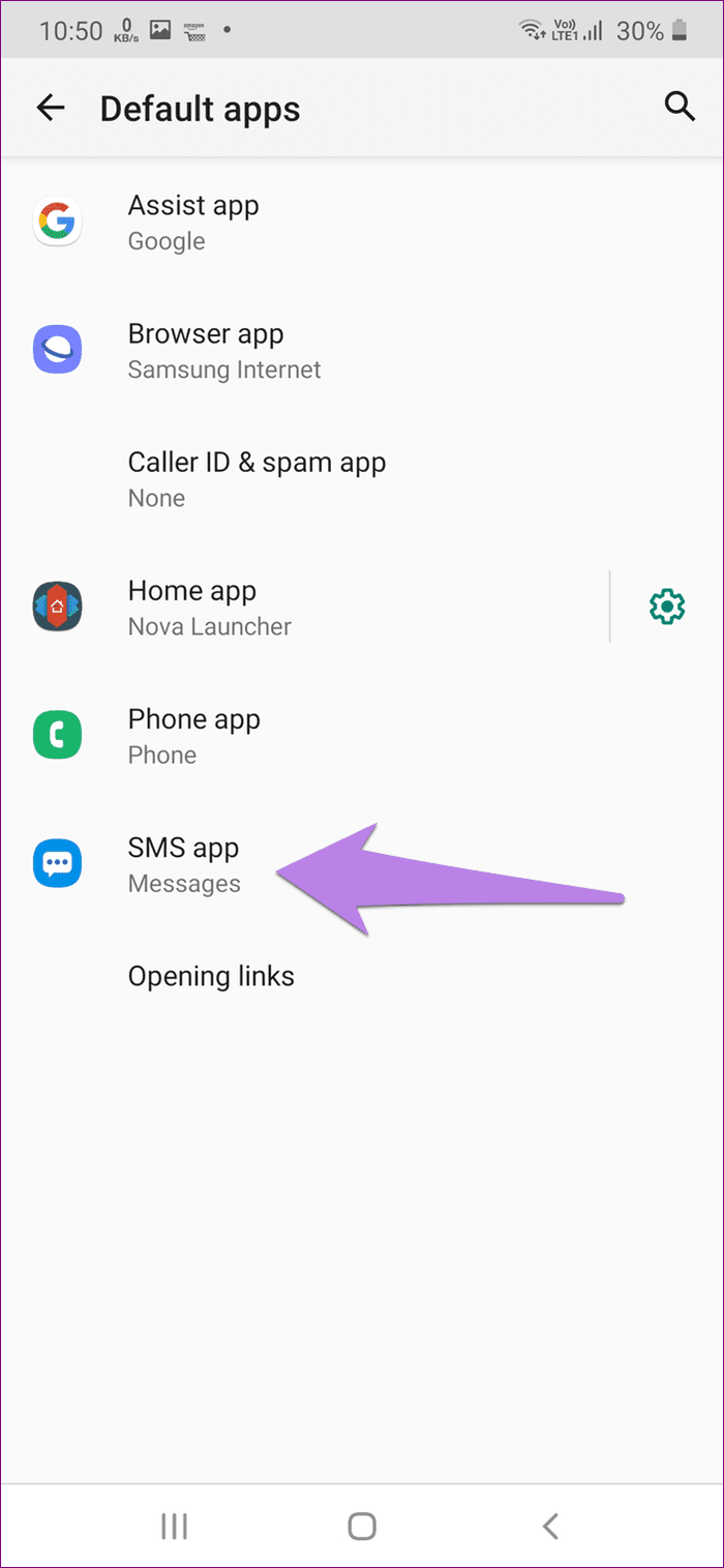 Transfer samsung messages to messages by google 4
