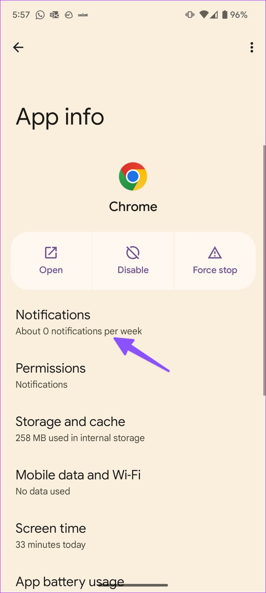 notifications on chrome for android
