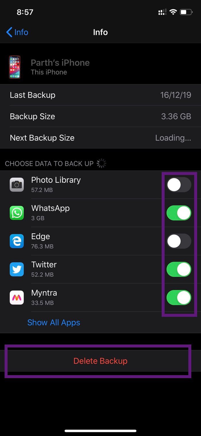 Turn Off Apps Data