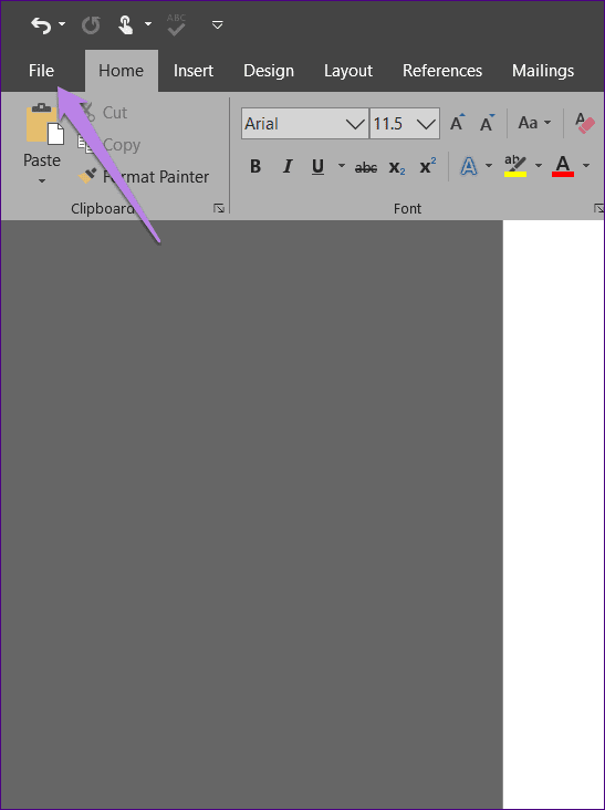 Turn Off Dark Mode In Microsoft Office Word Excel Powerpoint 5