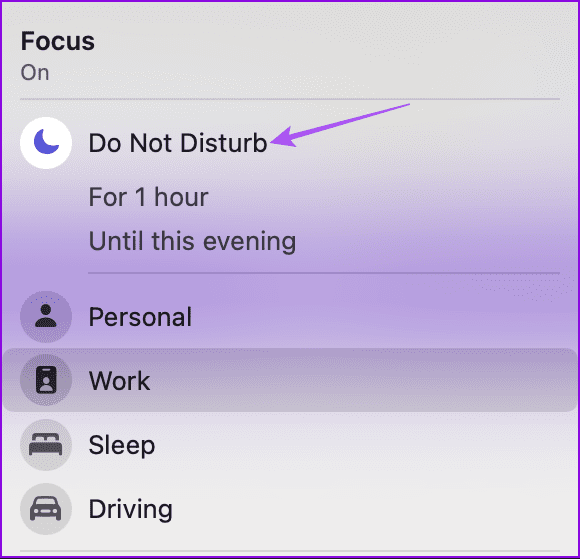 turn off do not disturb on mac
