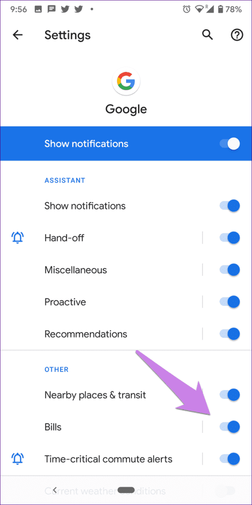 turn off google assistant bill reminders 12_935adec67b324b146ff212ec4c69054f 1