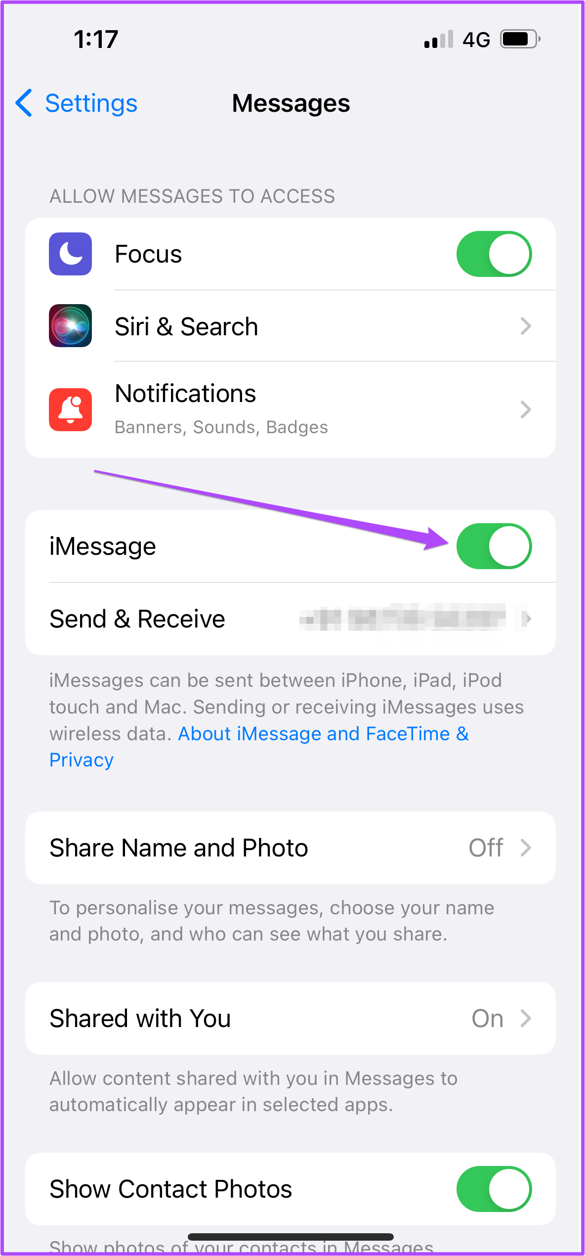 How to Force Send Text Message Instead of iMessage to a Contact - 87