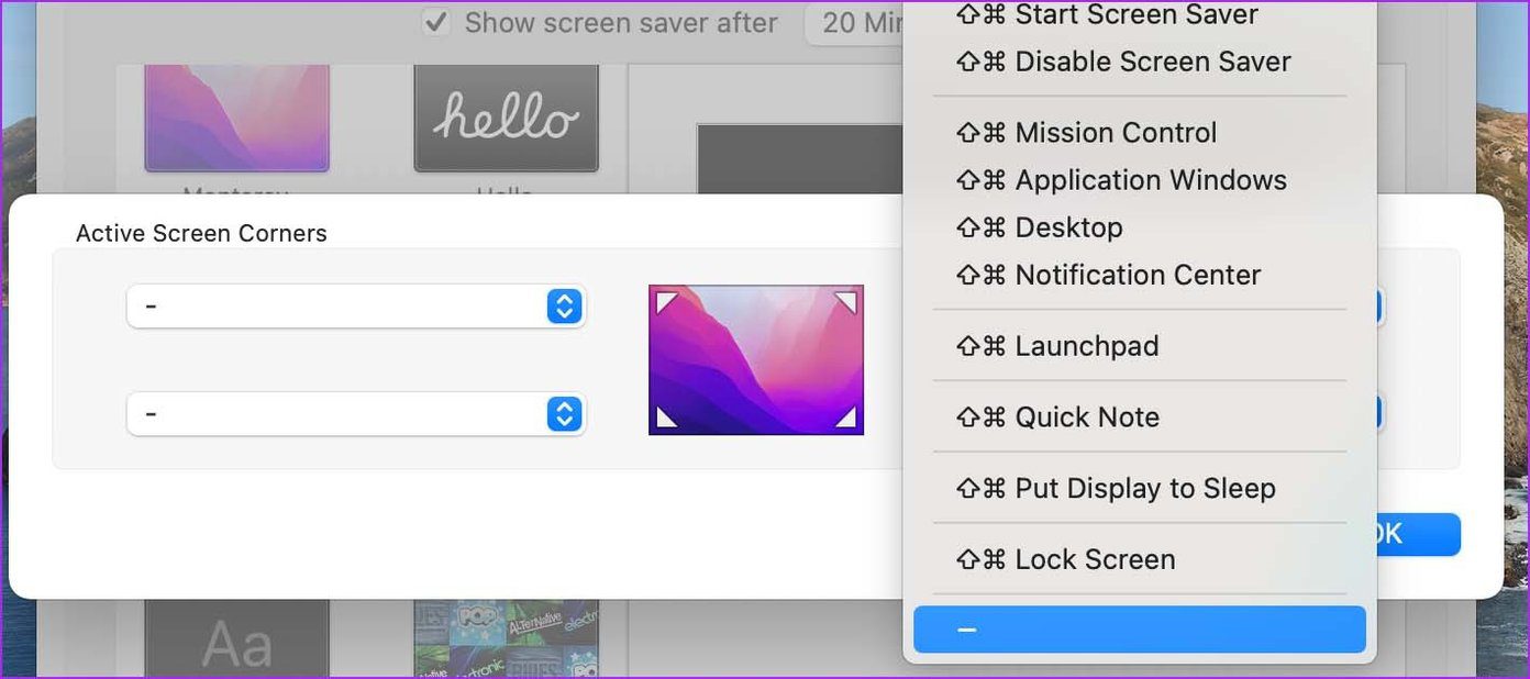 Turn off quick note on mac