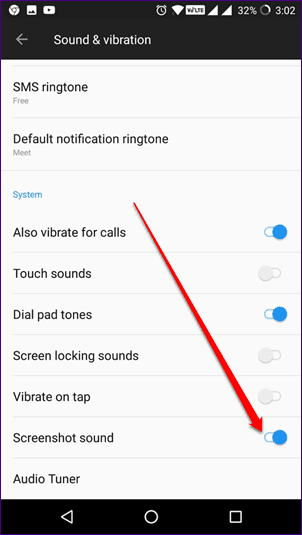 Turn Off Screenshot Sound Android 4