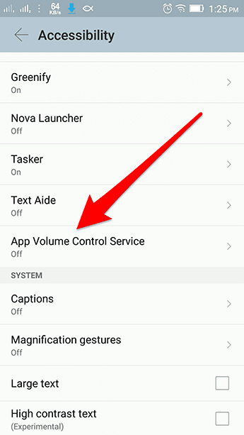 Turn On Accessibility Options
