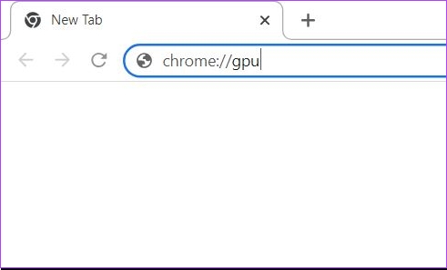 type chrome gpu in search bar