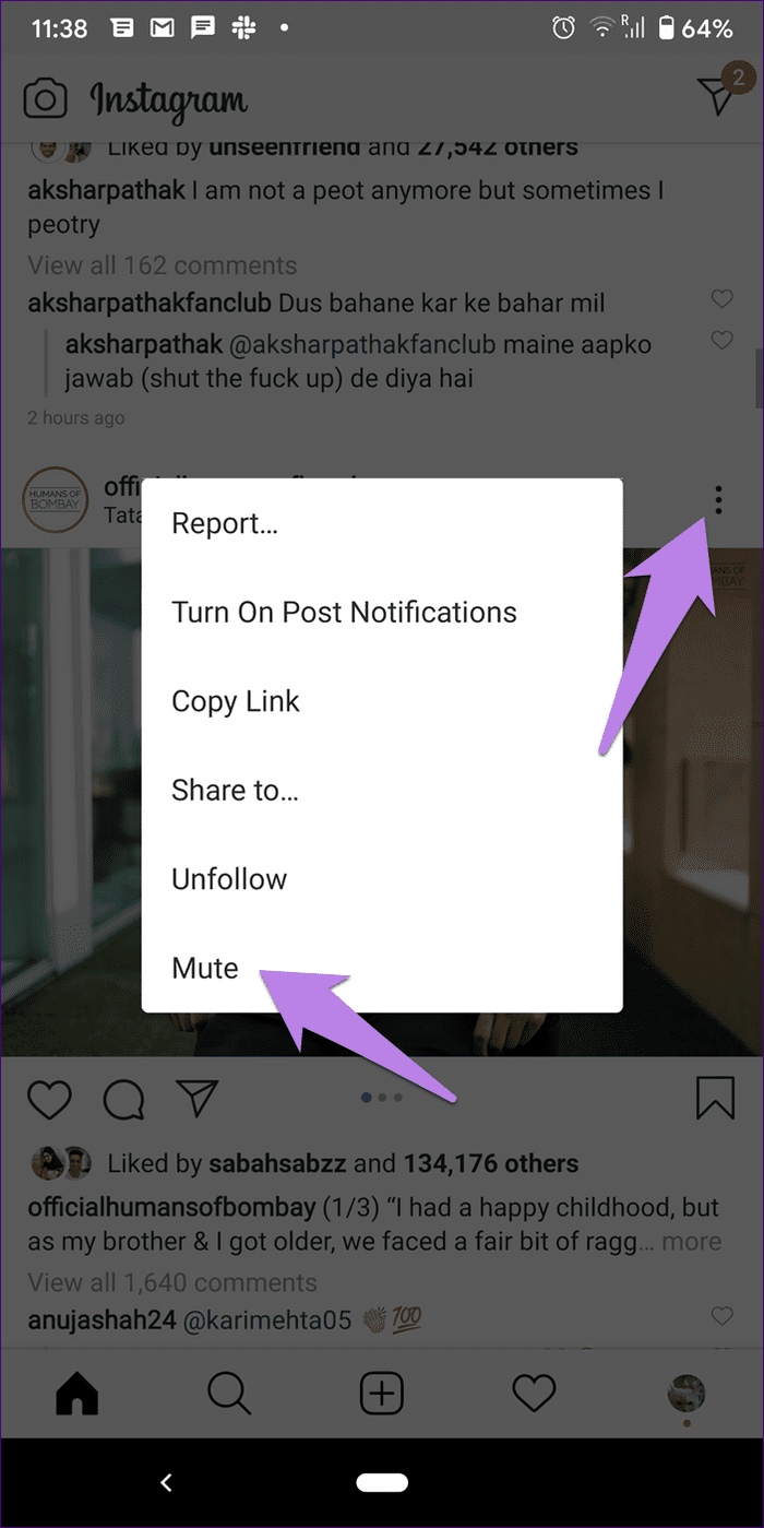Unfollow on instagram meaning 1
