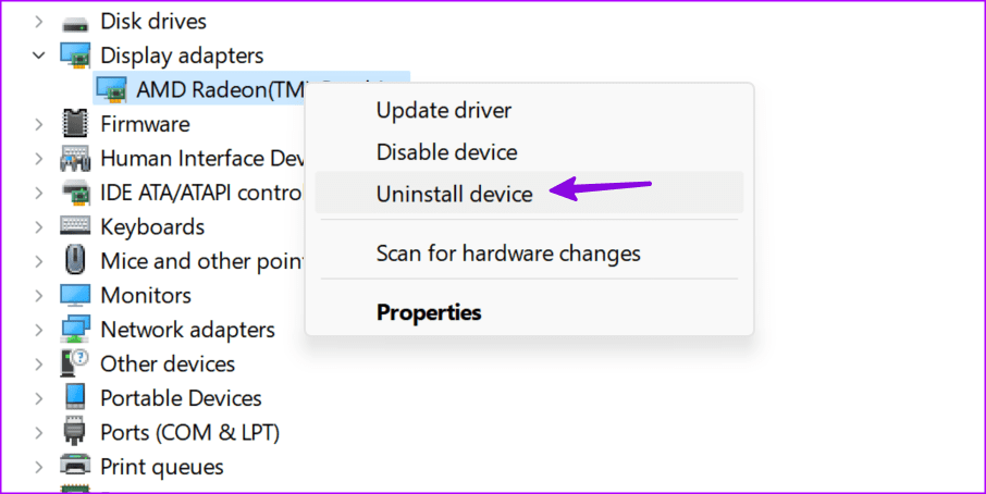uninstall graphics drivers on Windows 4