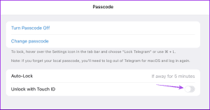 How to Lock Telegram Using Passcode on Desktop and Mobile - Guiding Tech
