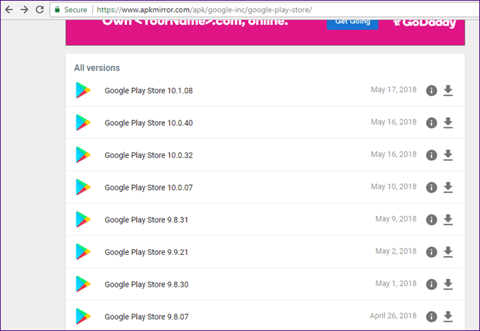 Update Google Play Store 16