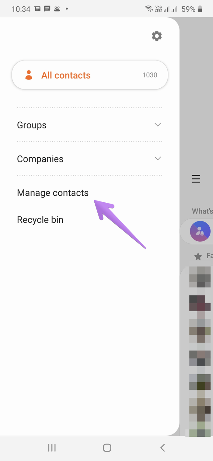 Use google contacts instead of samsung contacts 2