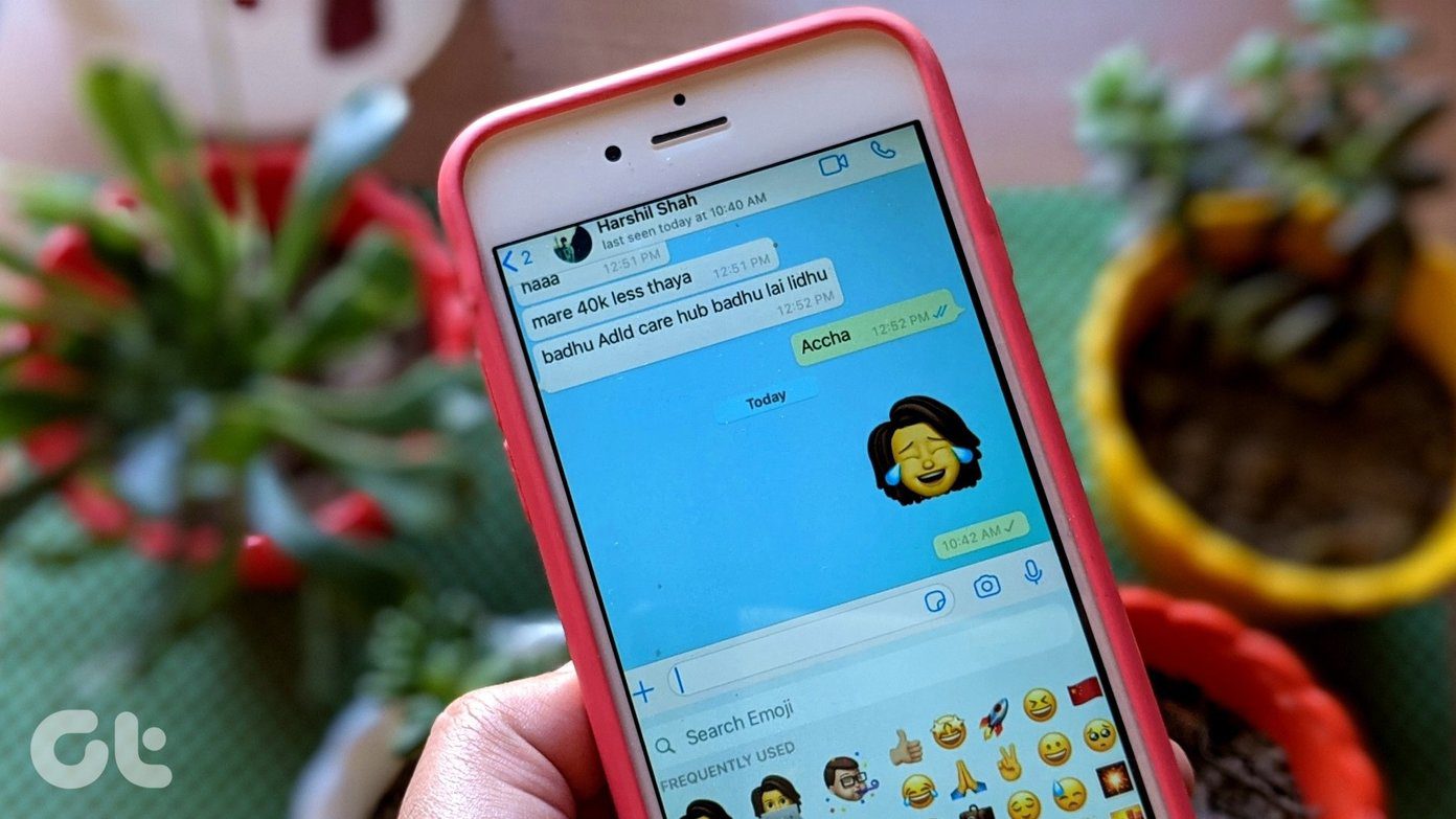 How to Use iMessage (Memoji) Stickers in WhatsApp and Other Apps
