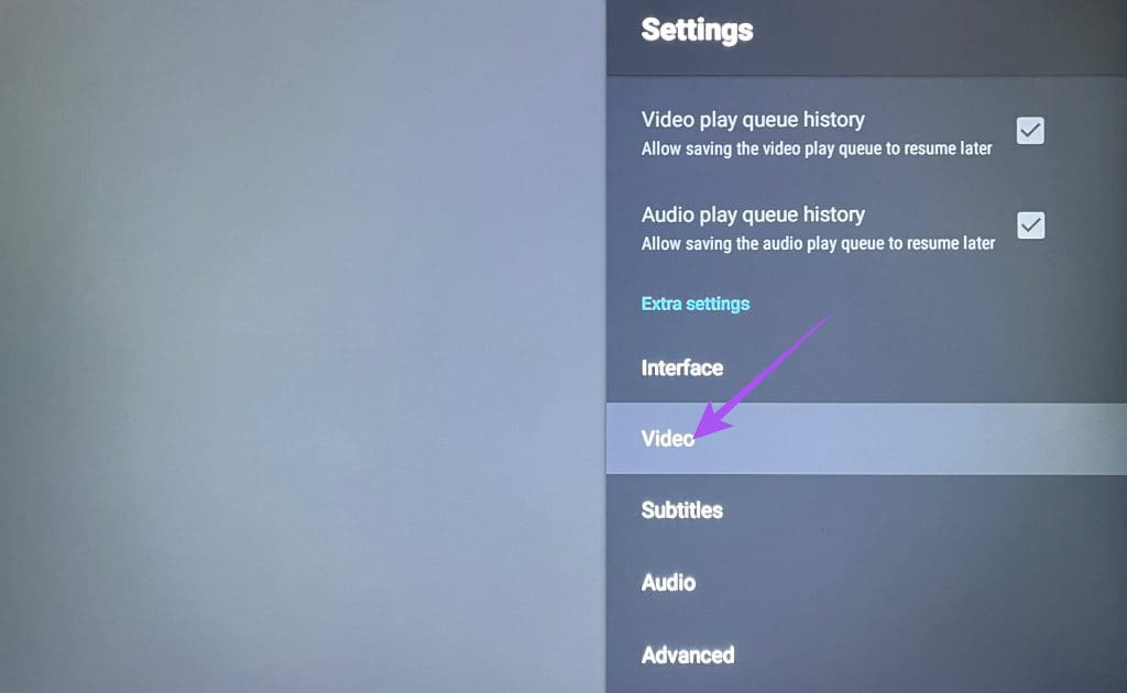 video settings vlc media player android tv