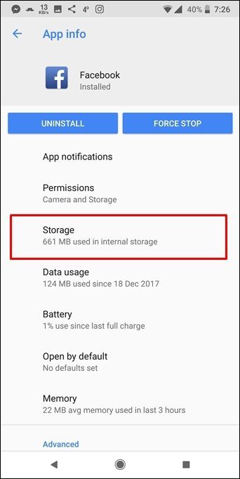 View Available Ram In Android Oreo 16