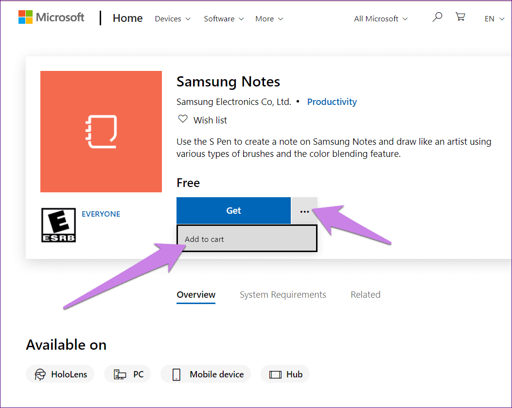 View samsung notes app on pc 2