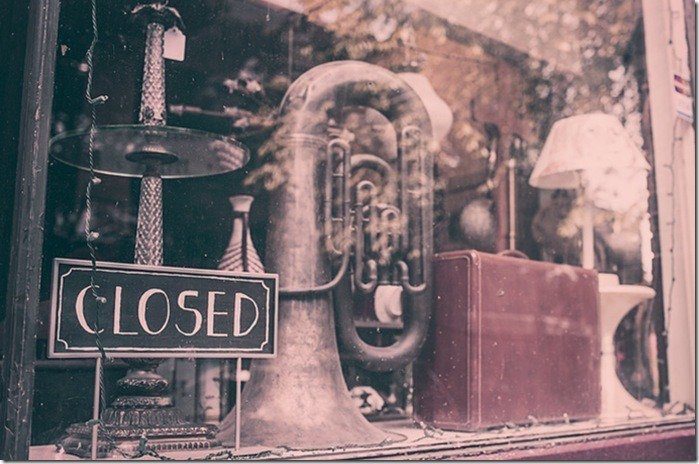Vintage Music Closed Shop