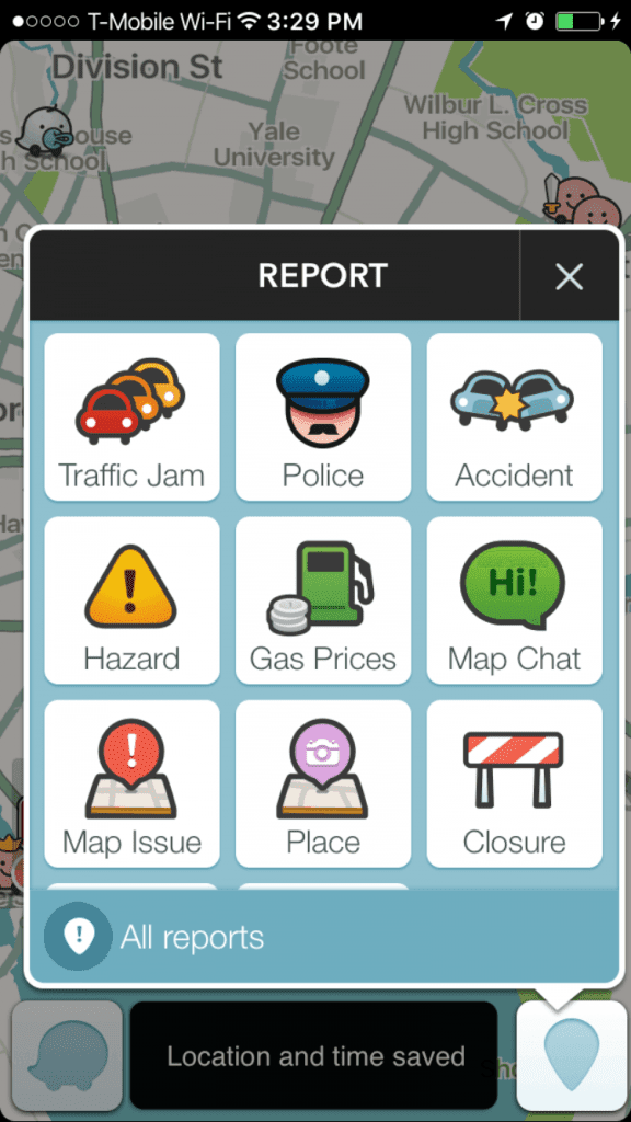 Waze Report Traffic Incident 576X1024