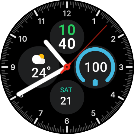 current watch face