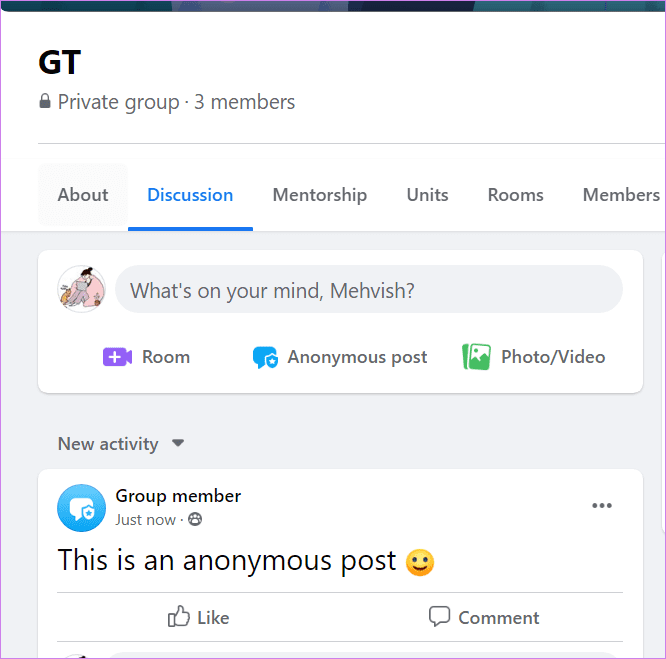 What are group types on facebook 22